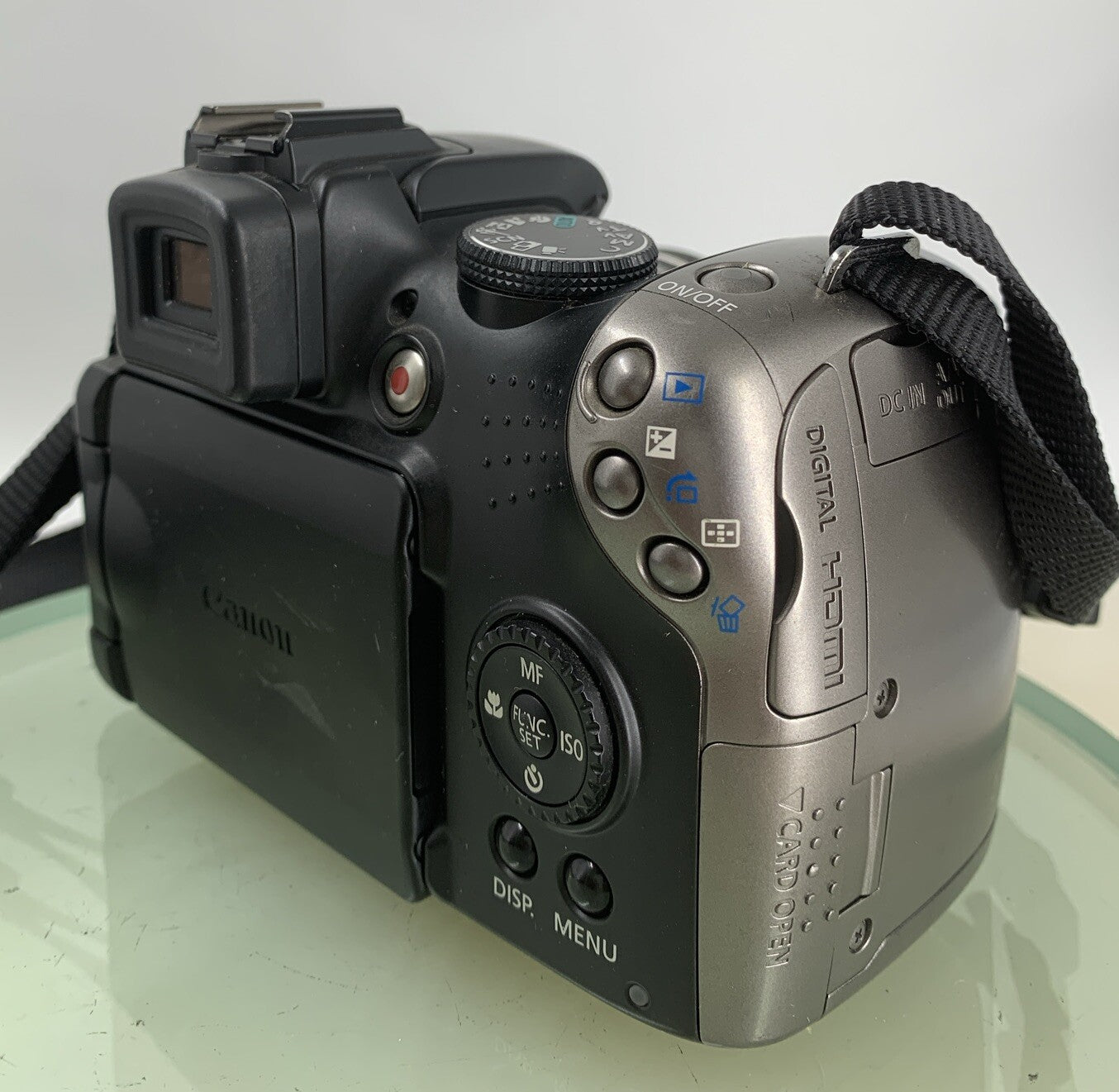 Canon Power Shot SX20 IS Digital COMPACT CAMERA 12.1 BLACK WITH BAG TESTED - 4506