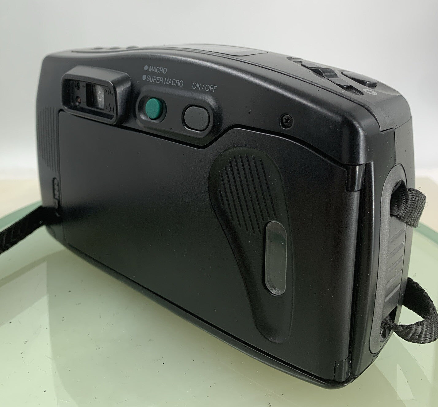 Samsung AF Zoom 105S 35mm POINT AND SHOOT FILM CAMERA SILVER+ COVER TESTED - 4476