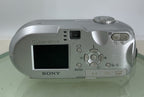 Sony Cybershot DSC-P12 5.0MP COMPACT DIGITAL CAMERA NO CARD SILVER TESTED - 1505