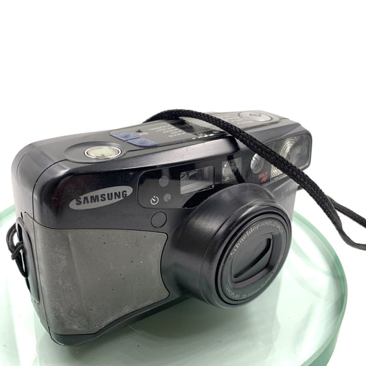 Samsung Slim Zoom 145 Panorama 38-145mm Film Camera Super Macro Lens #TESTED#9110