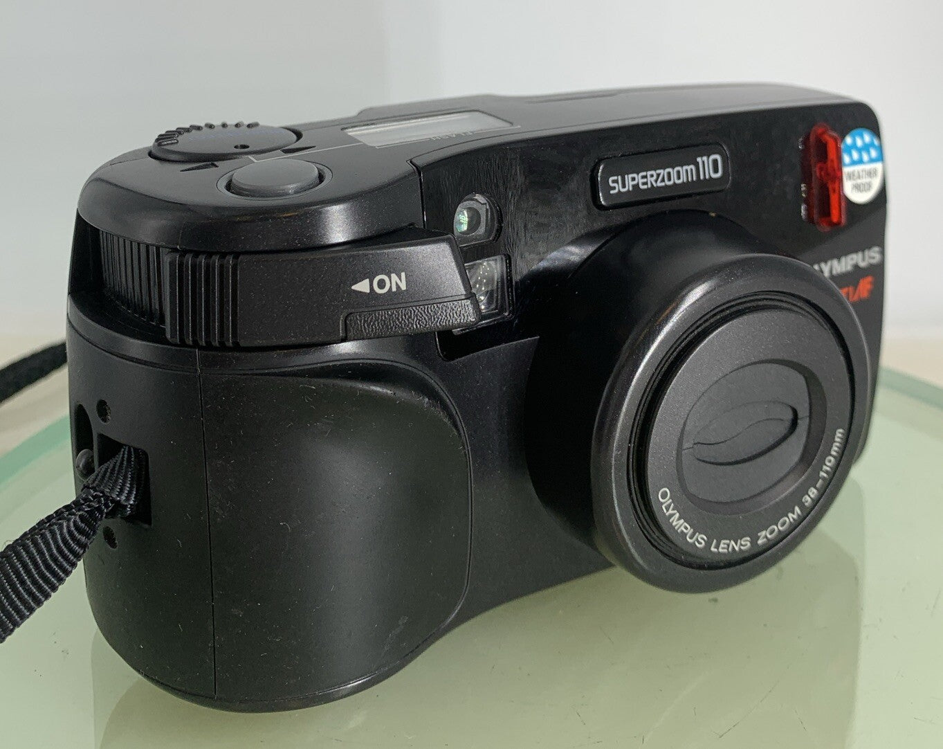 Olympus Superzoom 110 MULTI AF BLACK POINT AND SHOOT FILM CAMERA TESTED - 8070