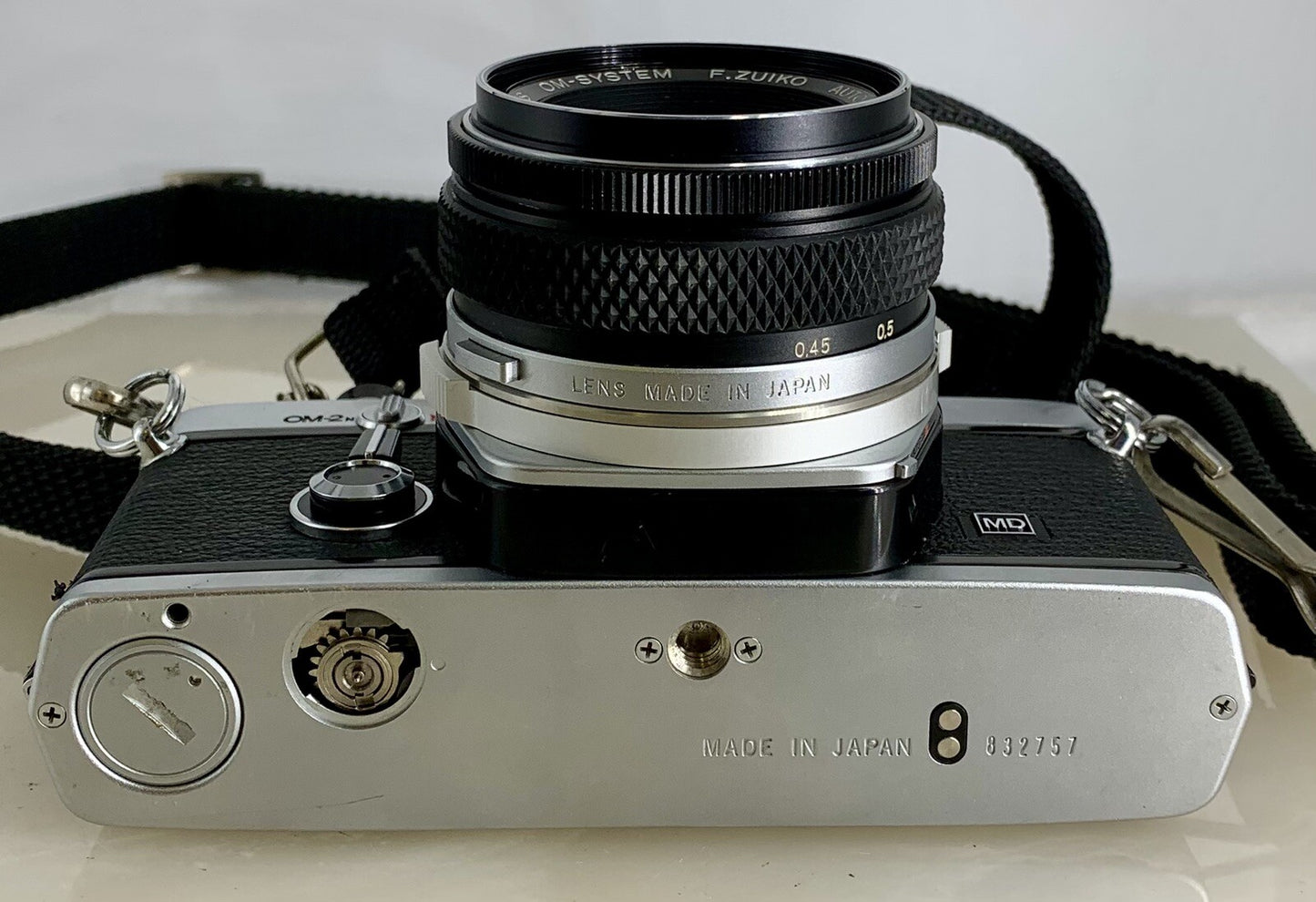 Olympus OM-2N MD 35mm Film SLR Manual Camera+Olympus 50mm F/1.8 Zuiko Lens #3078