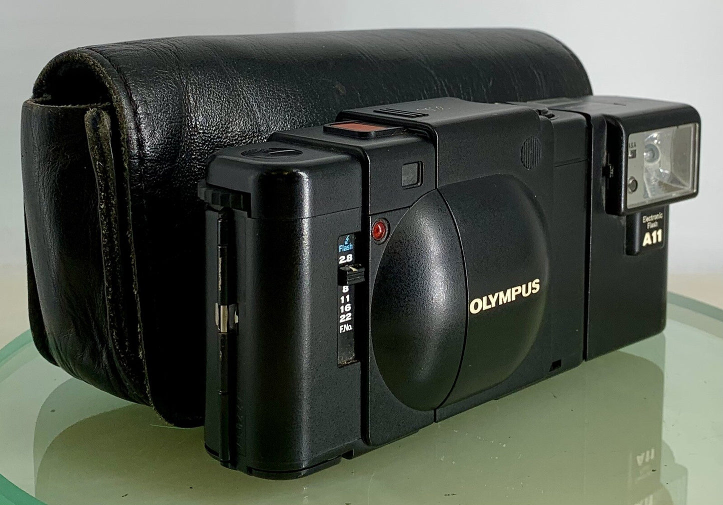 TESTED RARE Olympus XA 35mm Compact Rangefinder Film Camera A11 ELECTRIC FLASH0