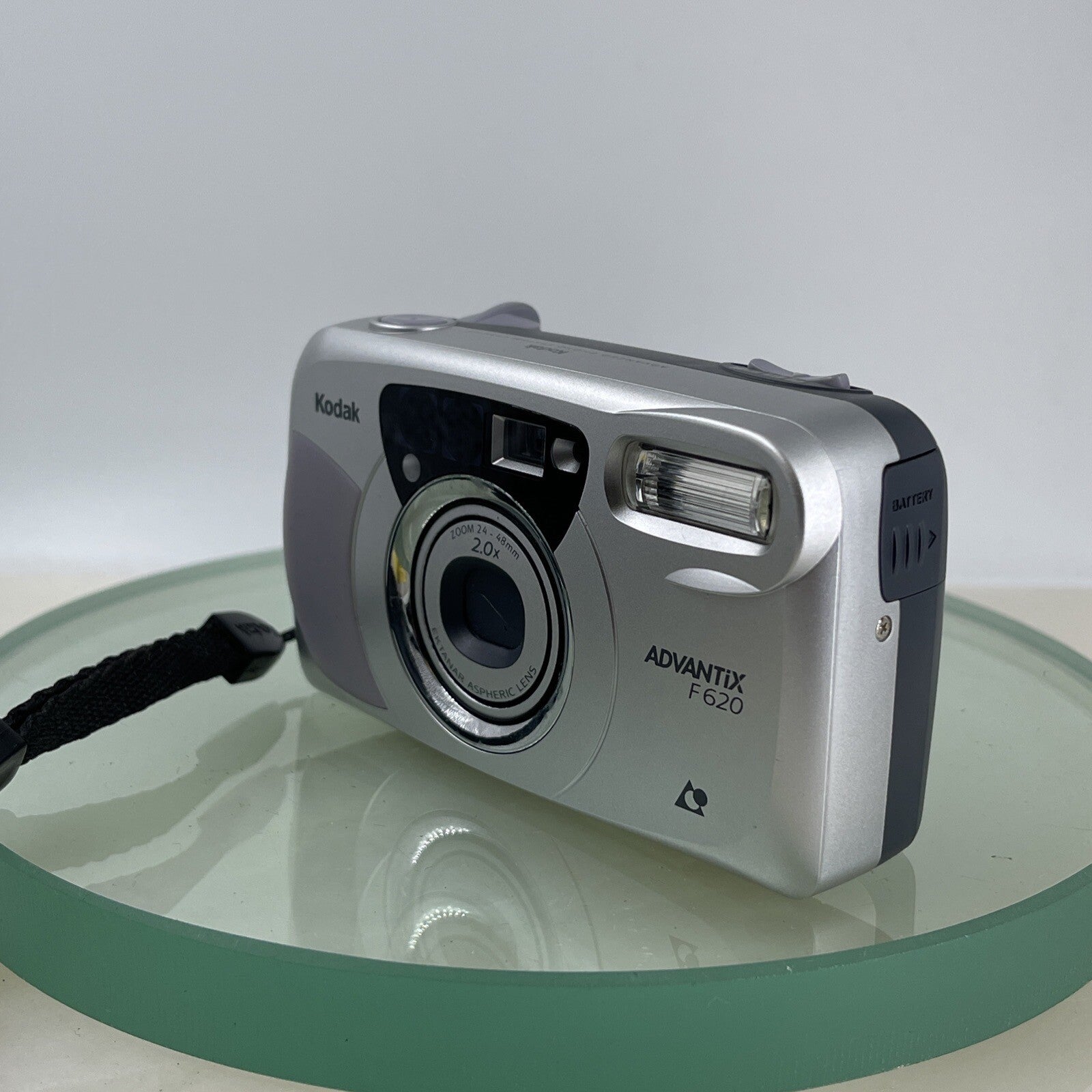 KODAK ADVANTiX F620 ZOOM 24-48mm Camera With Case TESTED #3512