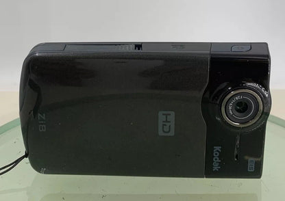 Kodak Zi8 Pocket DIGITAL HD VIDEO CAMERA WITH BOX+CHARGER+COVER TESTED - 5241