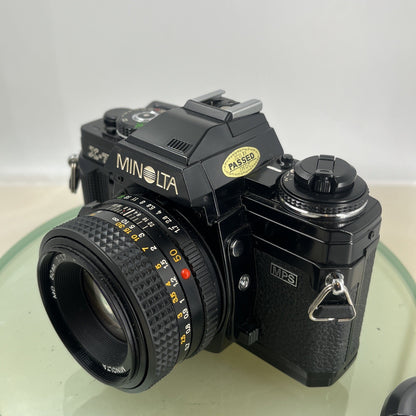 Minolta X-700 35mm Film SLR Manual Camera w-Minolta 50mm f/1.7 MD Lens ++ - #8787