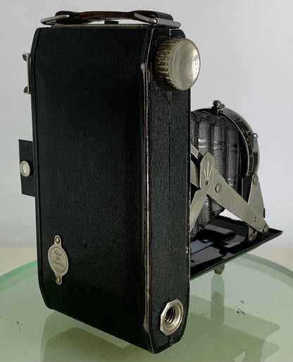 DEMARIA LAPIERRE ANASTIGMAT DEHEL FOLDING FILM CAMERA Manar F=90 1:3.5 LENS -3623