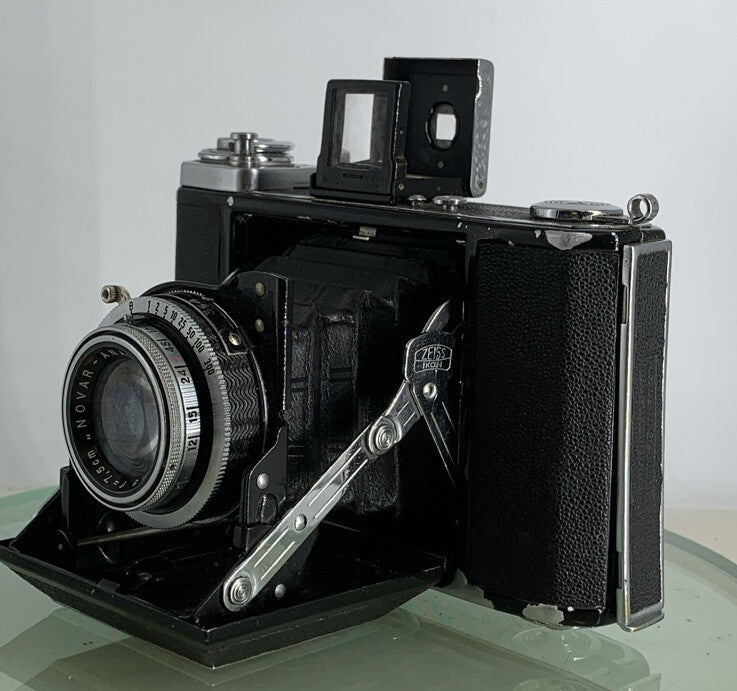Zeiss Ikon Ikonta 521/16 Vintage 1948 German Folding Viewfinder Camera tested2422