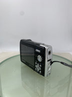 OLYMPUS U 850 SW DIGITAL CAMERA 8.0 MP BLACK + COVER + CHARGER TESTED - 4853