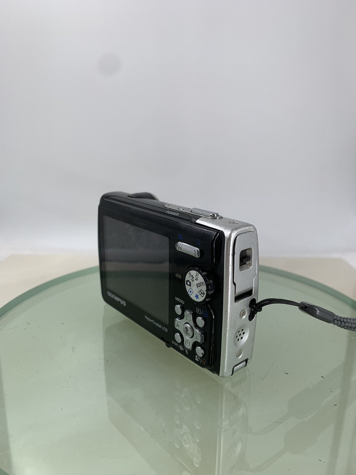 OLYMPUS U 850 SW DIGITAL CAMERA 8.0 MP BLACK + COVER + CHARGER TESTED - 4853
