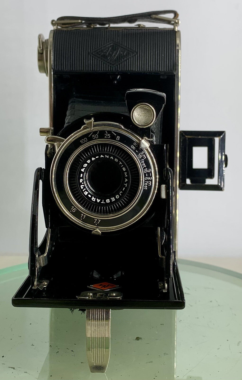 Agfa Billy Record Folding Camera Camera Lens Agfa jegestar Anastigmat f 7,7 #372