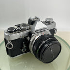 Olympus OM-1 MD 35mm SLR Film Camera &  Olympus ZUIKO  50mm f1.8 Lens- TESTED8881