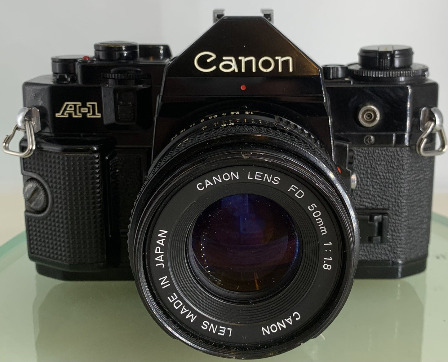 BEAUTIFUL Canon A-1 35mm SLR Camera Body+ FD 50mm f/1.8 FULLY WORKING #1320