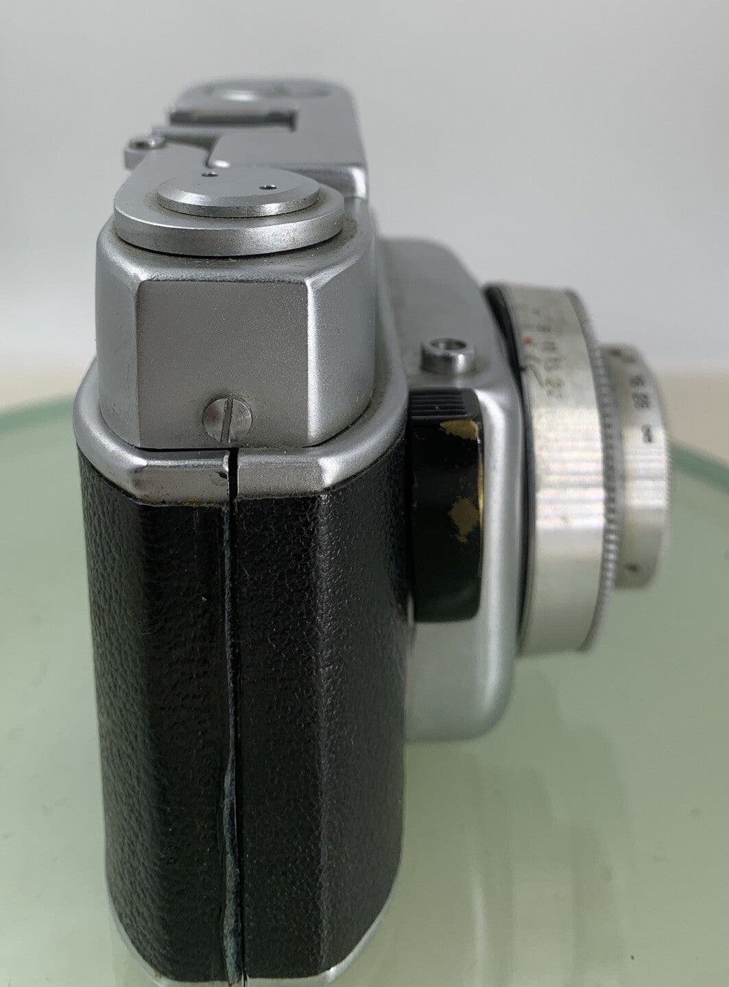 BEIRETTE JUNIOR || VINTAGE POINT AND SHOOT FILM CAMERA SILVER +CASE -TESTED - 177