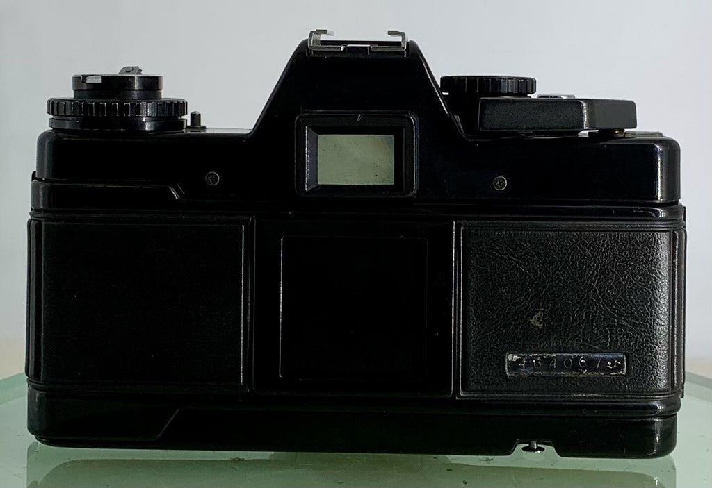 PRAKTICA B100 Electronic 35mm SLR Film Camera+Pentacon 50mm Lens 1:2.4+Tested-444