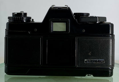 PRAKTICA B100 Electronic 35mm SLR Film Camera+Pentacon 50mm Lens 1:2.4+Tested-444