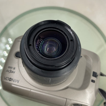 Minolta Vectis S-100 SLR APS Film Camera with 28-56mm Zoom lens F1:4-5.6 #5838