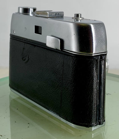 Vintage 1960s Halina Paulette Electric 35mm Camera&Halinar f=45mm F2.8 Lens- 3223