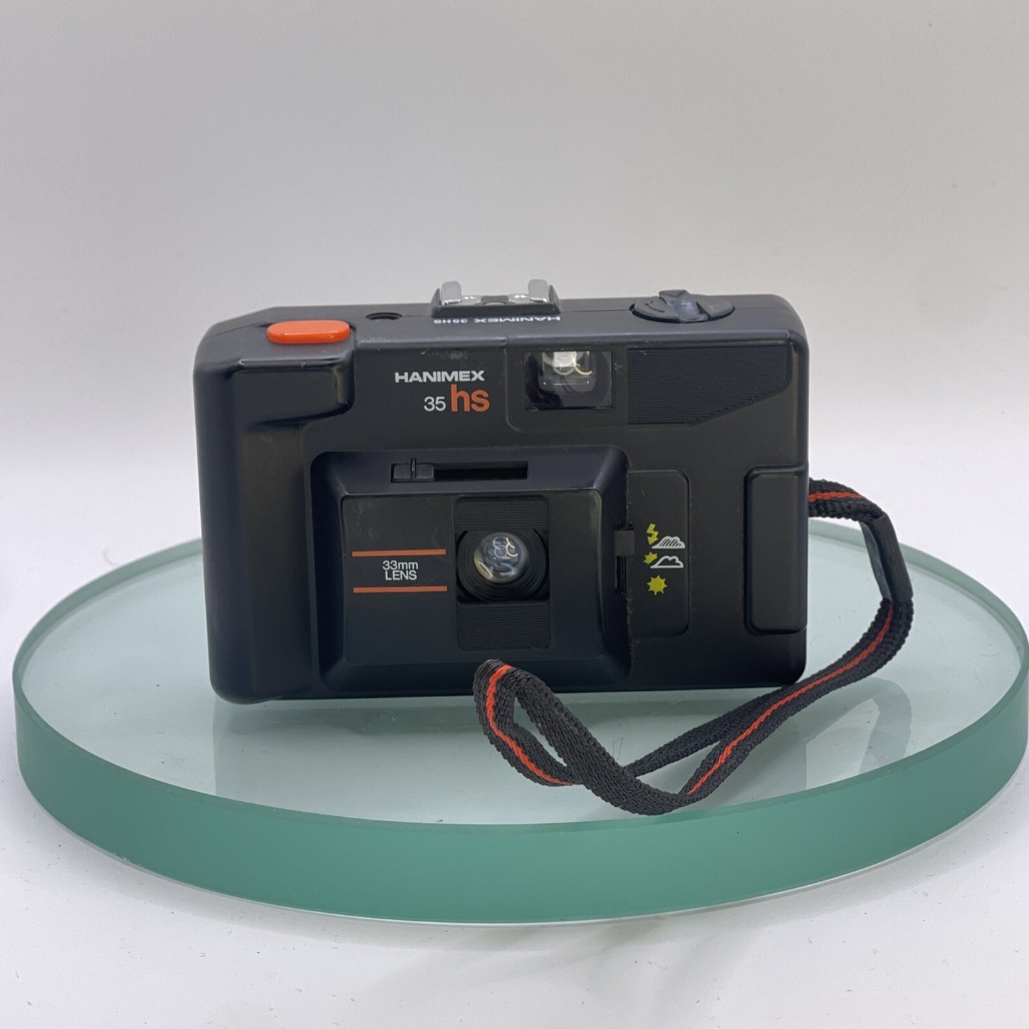 Vintage hanimex 35hs flash point & shoot 35mm camera #tested#6971