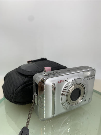 Fujifilm Digital Camera FinePix A600 6.3MP Silver NO SD CARD Tested- 8430