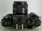 BEAUTIFUL Canon A-1 35mm SLR Camera Body+ FD 50mm f/1.8 FULLY WORKING #1747