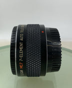 ELICAR MC7 AUTO Teleconverter BLACK LENS FOR CAMERA PERFECTLY TESTED - 4683