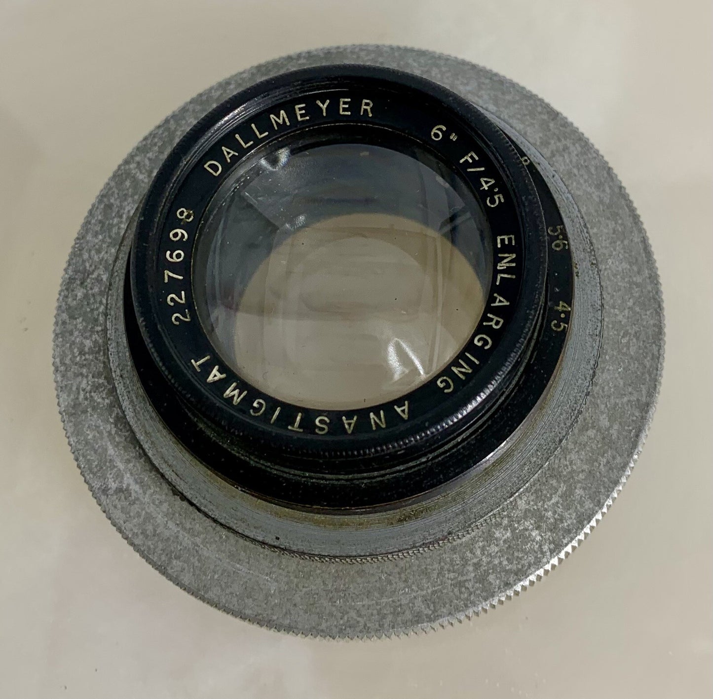 DALLMEYER 6" Enlarging  Anastigmat f4.5 Lens  COLLECTIBLE, BLADES MOVE SMOOTHLY50