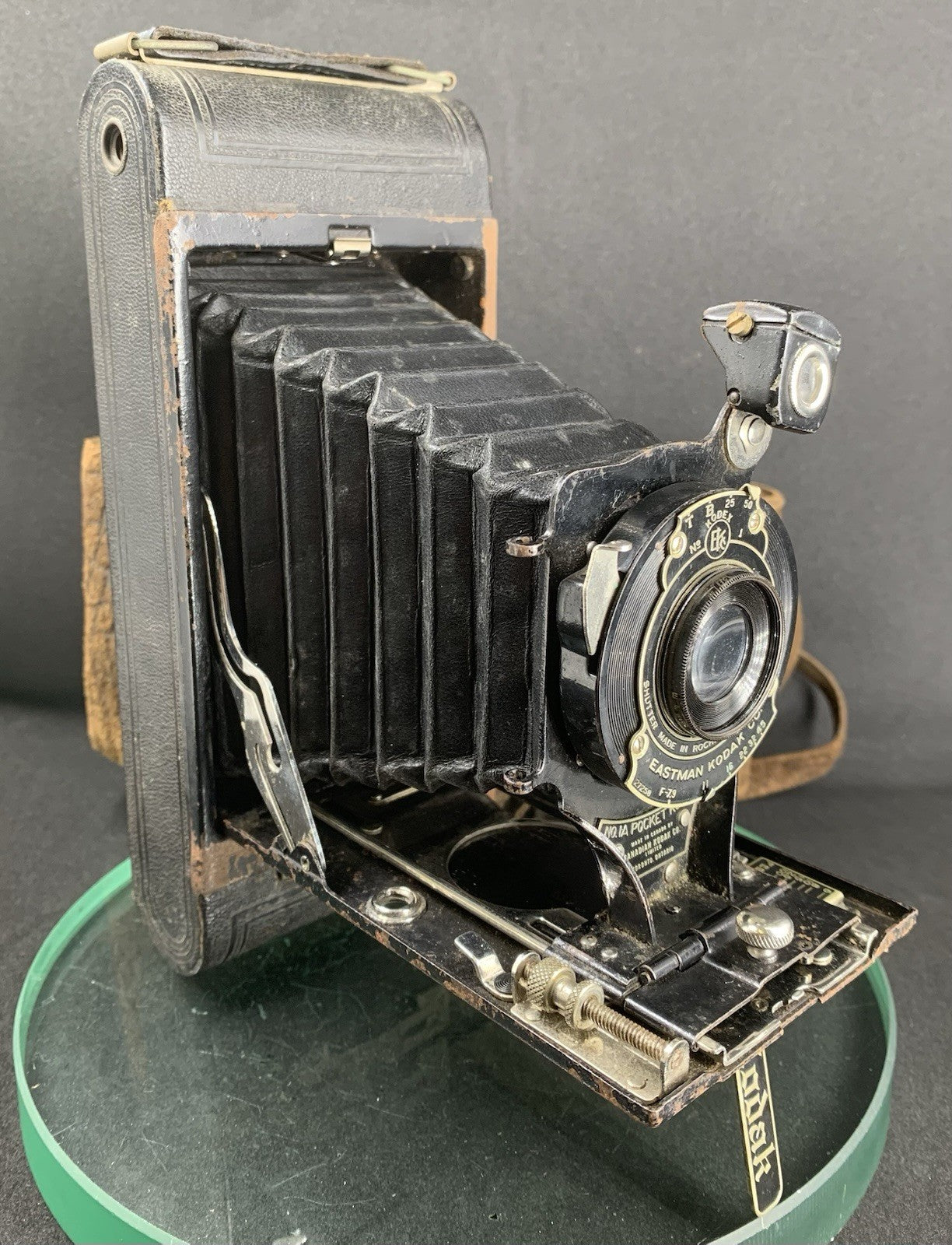 Vintage Kodak No.1A Pocket Folding Camera Use Kodak Film No.116+Case#3340