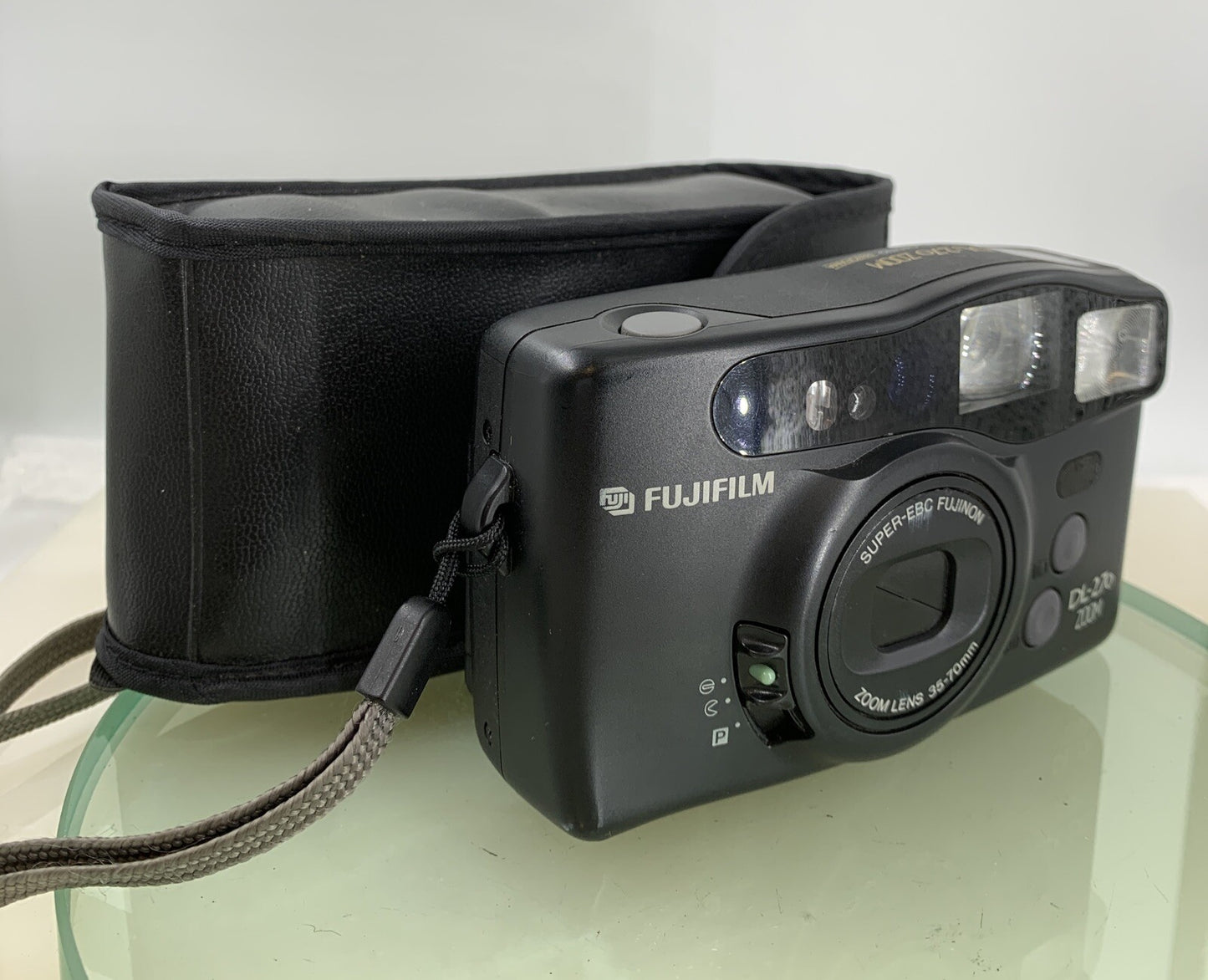 FUJIFILM DL-270 ZOOM SUPER Panorama 35mm Film Camera With COVER TESTED - 9960