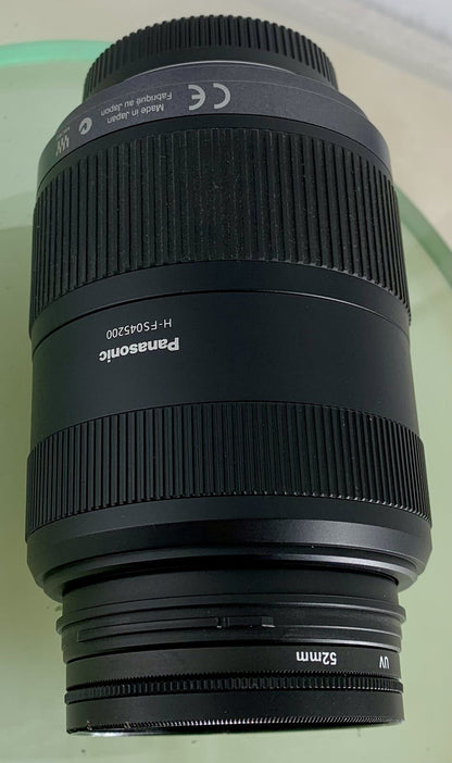 Panasonic Lumix 45-200mm Lens F4-5.6G Vario Mega O.I.S.  Excellent Condition#3251