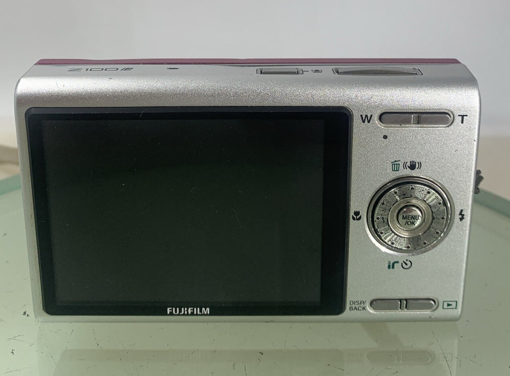 Fujifilm Digital Camera FinePix Z100fd 8.0MP Pink +2GB CARD + COVER TESTED - 2385