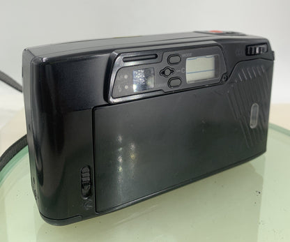 Pentax Zoom 70-X 35mm-70mm AF POINT AND SHOOT FILM CAMERA BLACK - TESTED - 2214