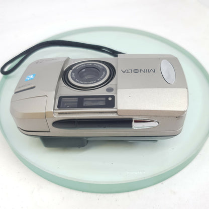 MINOLTA VECTIS 25 IX-DATE APS FILM CAMERA WITH 30-75MM ASPHERICAL LENS #5744