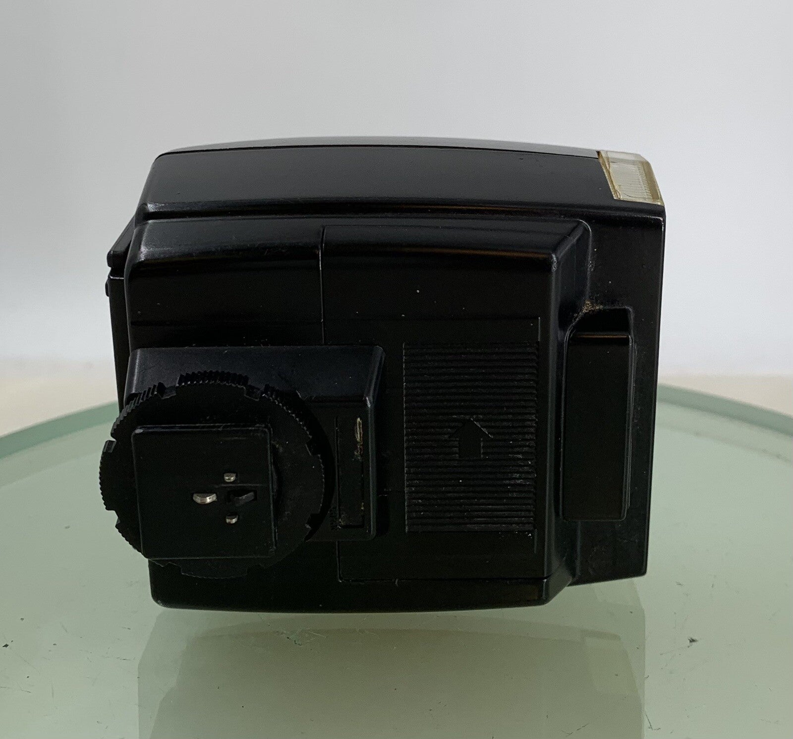 Olympus T20 Shoe Mount Flash for CAMERA EXTENDED BLACK WITH COVER TESTED - 9602