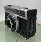 AGFA Isomat-Rapid BLACK VINATGE CAMERA WITH COVER -TESTED - 2392
