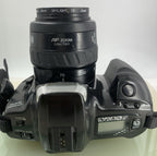 Minolta Dynax 300 SI SLR FILM CAMERA + 35-70mm Lens BLACK COLOR TESTED - 6108