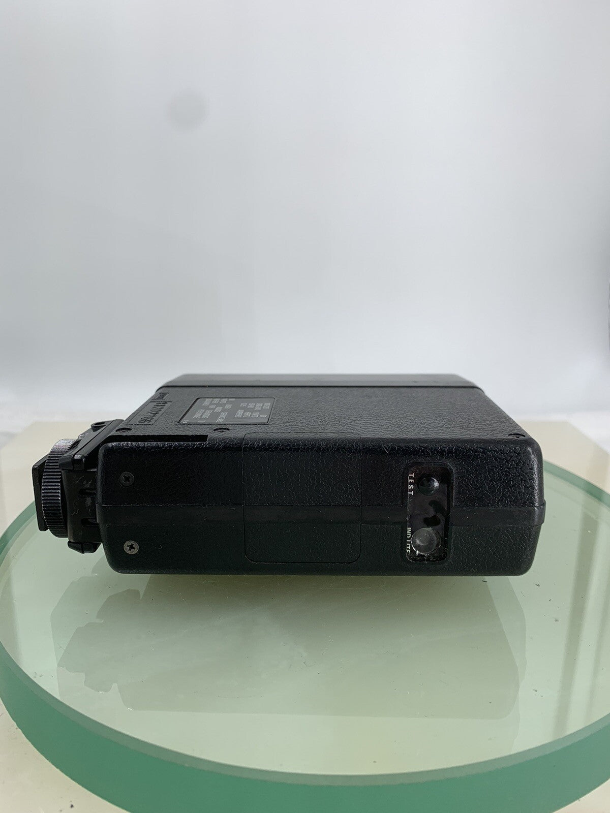 SOLID STATE SUNPAK AUTO 32 FLASH UNIT FOR CAMERAS BLACK TESTED - 4975