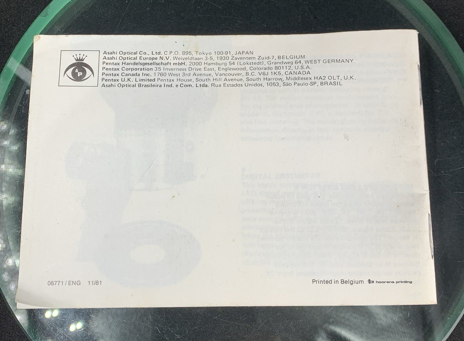 Vintage Original Pentax Lenses and Accessories Guide1