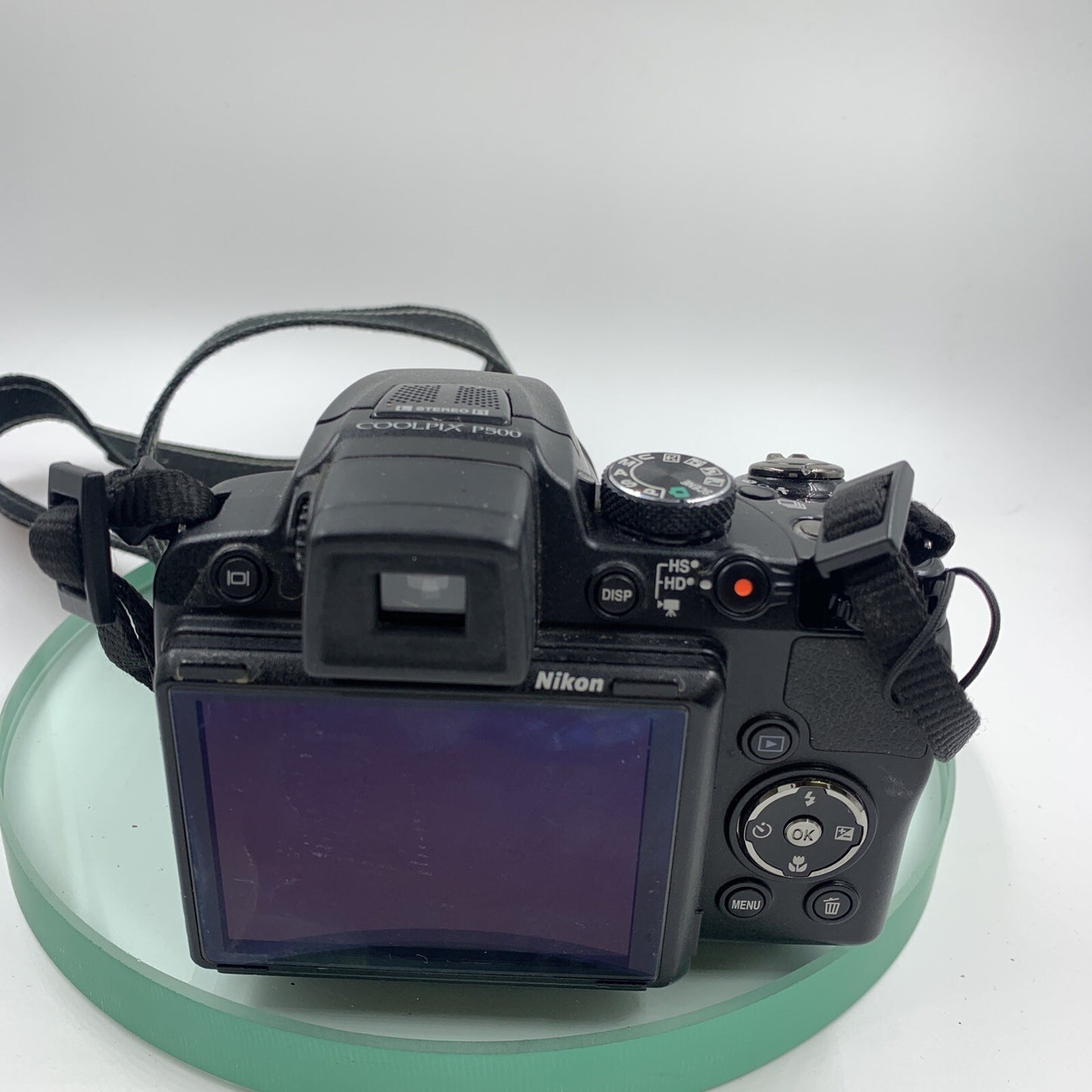 Nikon COOLPIX P500 12.1MP Digital Camera in Black.Excellent full hd 36x zoom#7765