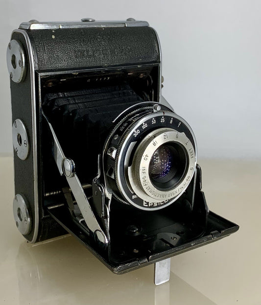 Ensign Selfix 16/20 Roll Film Camera from 1950s Ensar 75mm- Working Condition#180