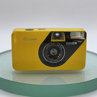 Konica EU Mini 35mm Point And Shoot compact film camera TESTED 3701