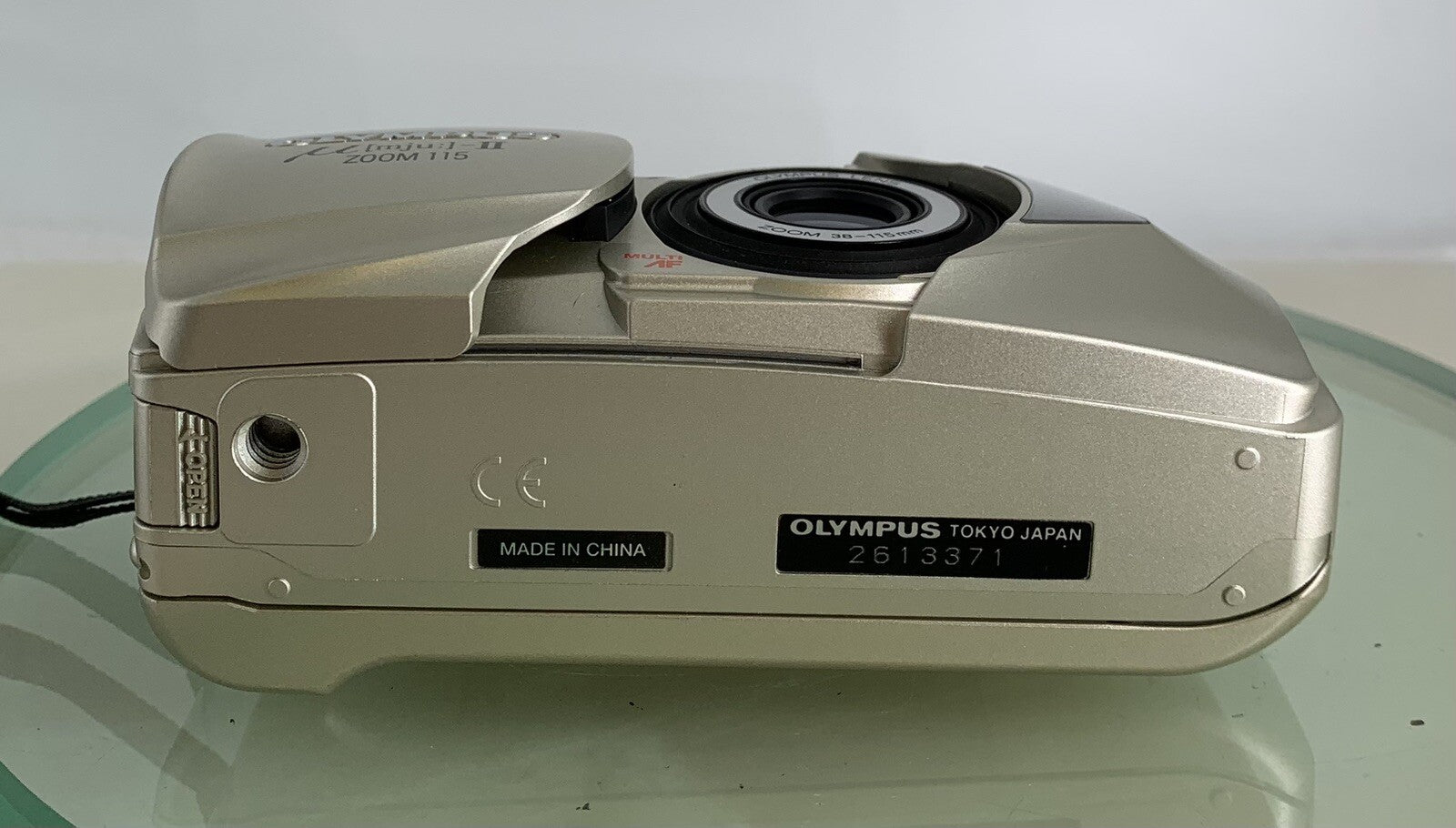 Vintage Olympus µ mju II ZOOM 115 Tested 35mm Film Camera 38-115mm,  TESTED #1927