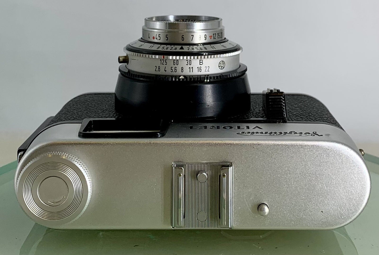 Voigtlander VITORET 35 mm Film Camera Vaskar 2.8/50 Prontor 125 + Tested - 3847