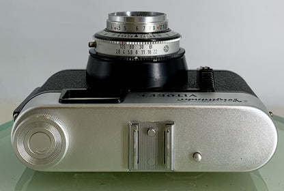 Voigtlander VITORET 35 mm Film Camera Vaskar 2.8/50 Prontor 125 + Tested - 3847