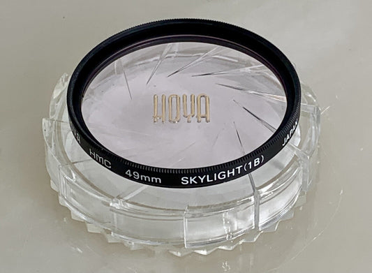 Hoya HMC 49mm Skylight (1B) Filter  Japan - Vintage + Case - 5110