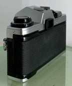 *SERVICED*Olympus OM10 35mm Film SLR Manual Camera+ OM 135 F3.5 Zuiko Lens+FLASH5