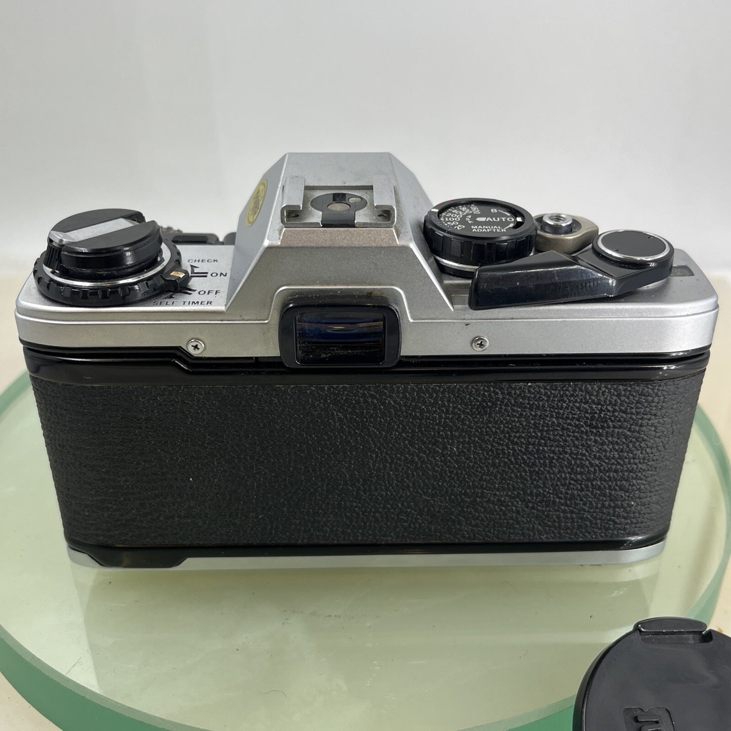 Olympus OM10 35mm SLR Film Camera + 28mm f2.5 Tamron  Lens and Manual Adapter9035