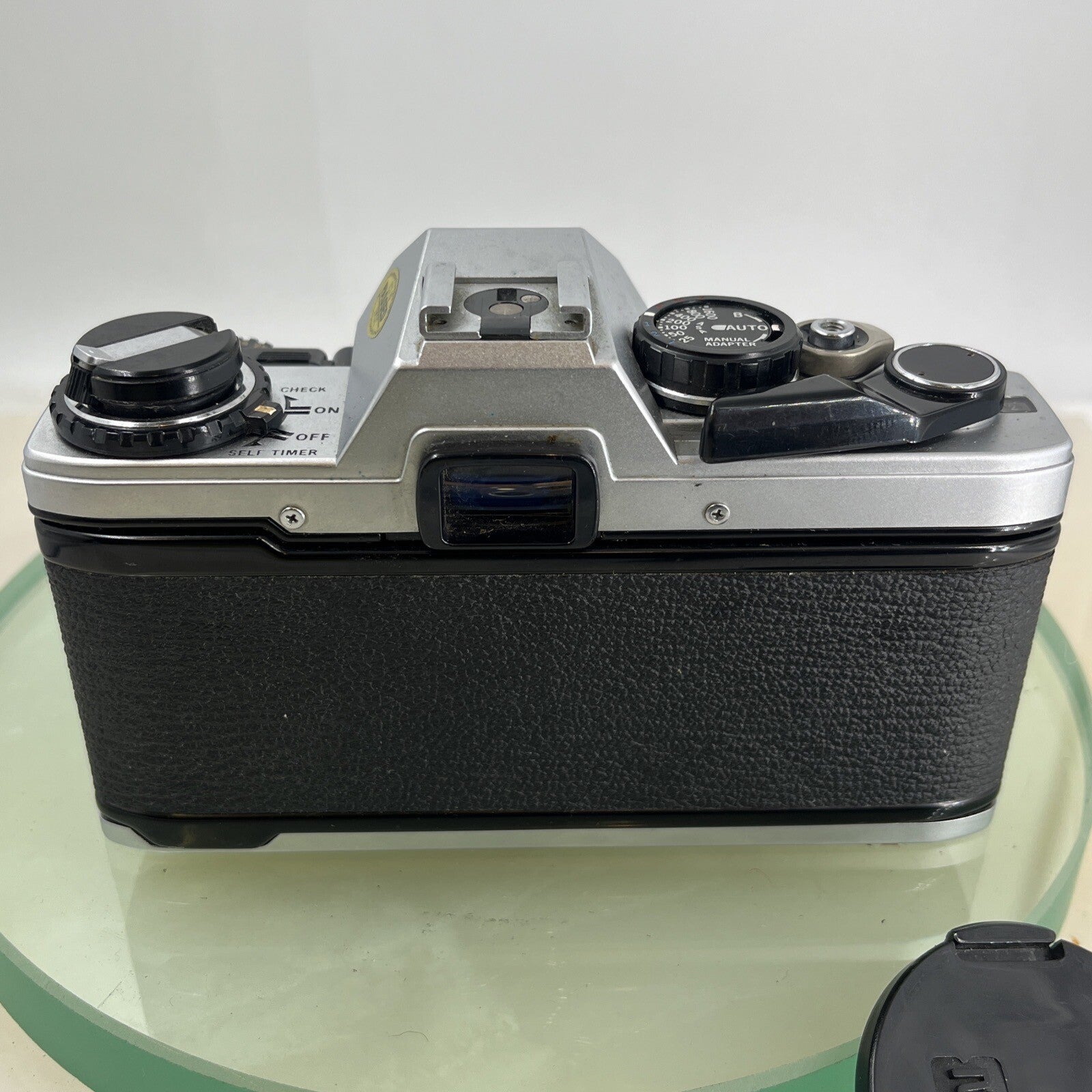 Olympus OM10 35mm SLR Film Camera + 28mm f2.5 Tamron  Lens and Manual Adapter9035