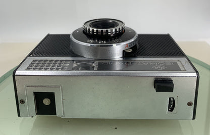 AGFA Isomat-Rapid BLACK VINATGE CAMERA WITH COVER -TESTED - 2397