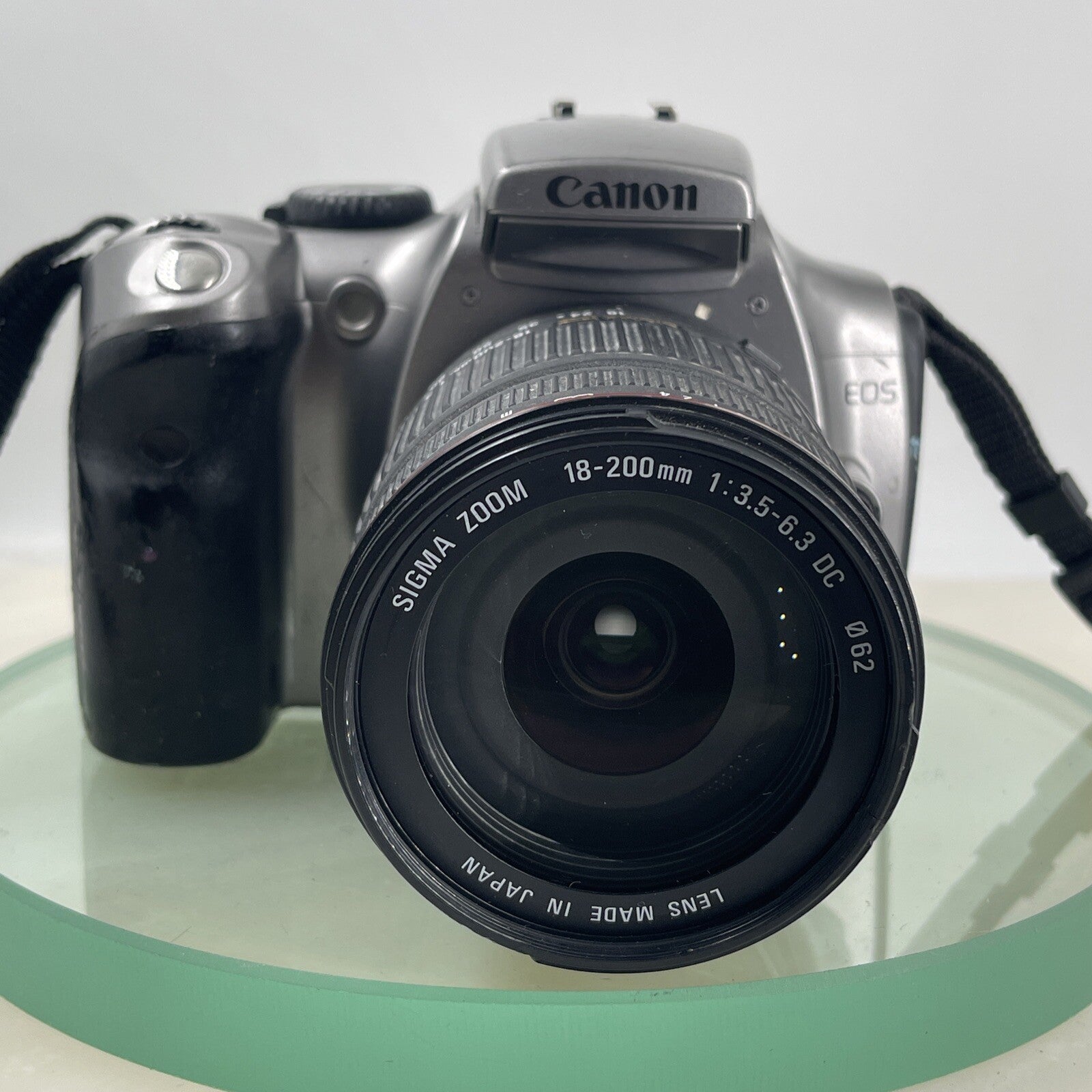 Canon EOS 300D Digital SLR Camera + Sigma 18-200 F/3.5-6.3 DC Lens + Charger#7113